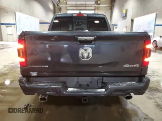 2020 Ram 1500 Limited with VIN 1C6SRFHT5LN290234, listed as a Copart auction lot 88219605 with 41,283 mi miles and Salvage Title. Bid and sale history available at carsss.com. Image 6.