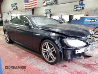 2013 BMW 6 Series 650i xDrive with VIN WBA6B4C56DD098465, listed as a Copart auction lot 45126625 with 129,235 mi miles and Clean Title. Bid and sale history available at carsss.com. Image 4.