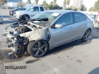 2015 Dodge Dart GT with VIN 1C3CDFEB1FD182117, listed as a IAAI auction lot 41066972 with Not Provided miles and . Bid and sale history available at carsss.com. Image 2.