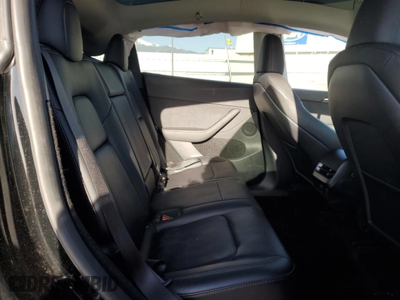 2023 Tesla Model Y Performance with VIN 7SAYGDEF3PF847225, listed as a Copart auction lot 52171135 with 29,724 mi miles and Salvage Title. Bid and sale history available at DreamBid. Image 10.