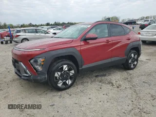 2025 Hyundai Kona SEL with VIN KM8HBCAB9SU286100, listed as a Copart auction lot 52828215 with 298 mi miles and Salvage Title. Bid and sale history available at carsss.com. Image 1.