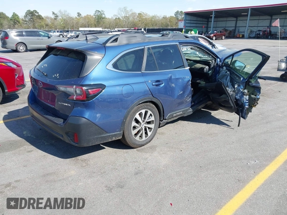 2021 Subaru Outback Premium with VIN 4S4BTACC5M3169457, listed as a IAAI auction lot 41869699 with 58,549 mi miles and . Bid and sale history available at DreamBid. Image 4.