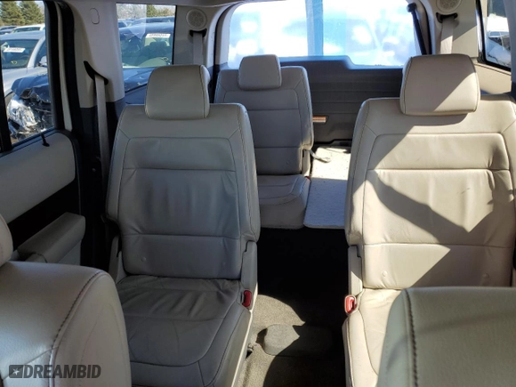 2010 Ford Flex SEL with VIN 2FMGK5CC6ABA58444, listed as a Copart auction lot 49276275 with 111,430 mi miles and Salvage Title. Bid and sale history available at carsss.com. Image 10.