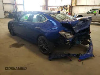 2019 Genesis G70 2.0T Advanced with VIN KMTG64LA8KU010880, listed as a Copart auction lot 44308682 with 48,467 mi miles and Salvage Title. Bid and sale history available at carsss.com. Image 3.