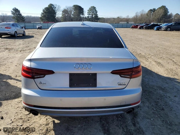 2018 Audi A4 Premium Plus with VIN WAUENAF44JA078622, listed as a Copart auction lot 47981155 with 82,519 mi miles and Salvage Title. Bid and sale history available at carsss.com. Image 6.