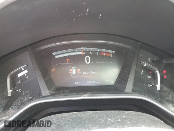 2018 Honda CR-V Touring with VIN 2HKRW2H97JH624757, listed as a Copart auction lot 54991355 with 24,278 mi miles and Salvage title. Bid and sale history available at DreamBid. Image 9.