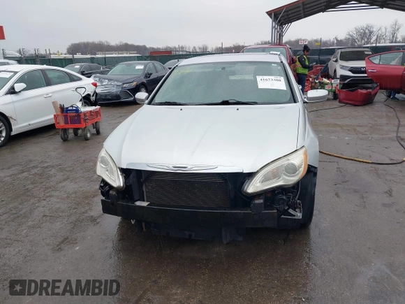 2011 Chrysler 200 Touring with VIN 1C3BC1FB8BN531262, listed as a IAAI auction lot 41673308 with 107,931 mi miles. Bid and sale history available at carsss.com. Image 12.