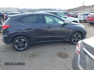 2018 Honda HR-V EX-L with VIN 3CZRU6H7XJM719006, listed as a IAAI auction lot 41333855 with 57,678 mi miles and . Bid and sale history available at carsss.com. Image 13.