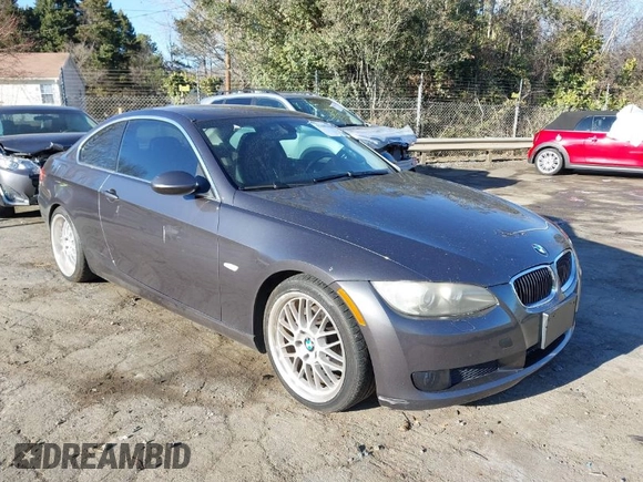 2008 BMW 3 Series 328i with VIN WBAWB335X8P134477, listed as a IAAI auction lot 41689616 with 187,974 mi miles. Bid and sale history available at carsss.com. Image 1.