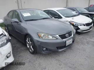 2013 Lexus IS 250 with VIN JTHBF5C20D5185515, listed as a IAAI auction lot 41938572 with 109,441 mi miles. Bid and sale history available at carsss.com. Image 1.