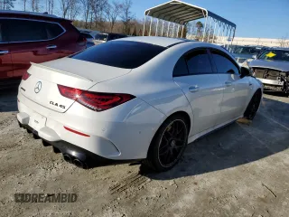 2023 Mercedes-Benz CLA 45 AMG with VIN W1K5J5DB3PN379445, listed as a Copart auction lot 41185944 with Not Provided miles and . Bid and sale history available at DreamBid. Image 3.