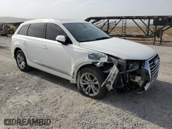 2018 Audi Q7 Premium z VIN WA1AAAF73JD050147, wystawiony jako Copart lot #59269483 z przebiegiem 83 853 mil mil oraz . Historia ofert i sprzedaży dostępna na DreamBid. Obrazek 4.