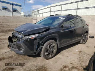 2024 Subaru Crosstrek Limited с VIN 4S4GUHM68R3742749, выставлен на аукционе Copart как лот 53057605 с пробегом 16 721 миль миль и Списание • Salvage title. История ставок и продаж доступна на DreamBid. Изображение 1.