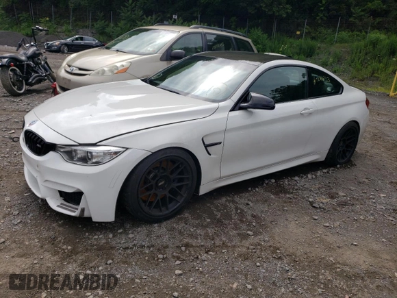 2016 BMW M4 with VIN WBS3R9C51GK708599, listed as a Copart auction lot 60246133 with 79,605 mi miles. Bid and sale history available at carsss.com. Image 1.