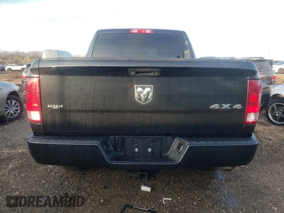 2018 Ram 1500 Express with VIN 3C6RR7KG5JG203194, listed as a Copart auction lot 81693864 with 88,636 mi miles and Salvage title. Bid and sale history available at DreamBid. Image 6.