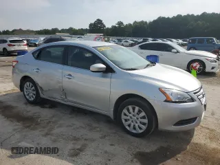2014 Nissan Sentra SV with VIN 3N1AB7AP5EY334690, listed as a Copart auction lot 62394735 with 144,264 mi miles and Salvage title. Bid and sale history available at DreamBid. Image 4.