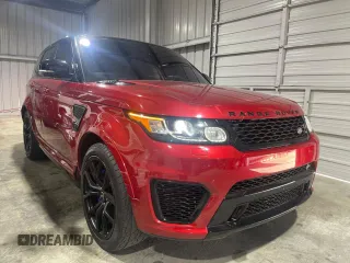 2016 Land Rover Range Rover Sport SVR с VIN SALWZ2EF7GA544520, выставлен на аукционе Copart как лот 50848935 с пробегом 46 984 миль миль и Чистый • Clean title. История ставок и продаж доступна на DreamBid. Изображение 1.