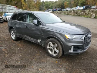 2020 Audi Q7 Premium with VIN WA1AXAF71LD001742, listed as a Copart auction lot 71186783 with 45,838 mi miles. Bid and sale history available at carsss.com. Image 4.