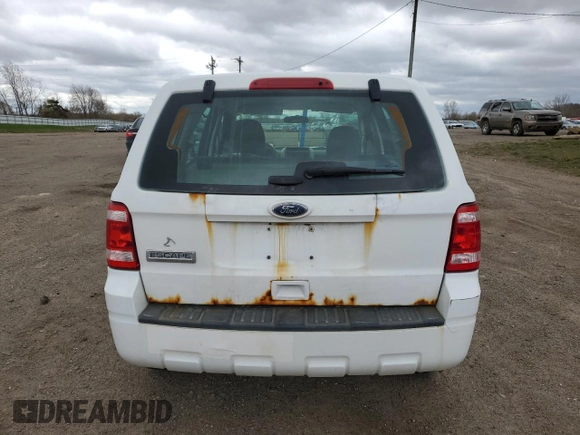2011 Ford Escape XLS with VIN 1FMCU9C77BKB79526, listed as a Copart auction lot 54004025 with 180,554 mi miles and Clean title. Bid and sale history available at DreamBid. Image 6.