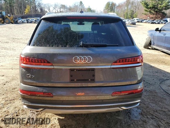 2024 Audi Q7 Premium Plus with VIN WA1LXBF7XRD004548, listed as a Copart auction lot 80491204 with 18,606 mi miles and Salvage title. Bid and sale history available at DreamBid. Image 6.