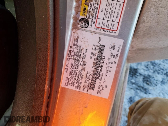 2011 Ford Fusion SE with VIN 3FAHP0HA8BR263793, listed as a Copart auction lot 51892835 with 0 mi miles and Non Repairable. Bid and sale history available at carsss.com. Image 15.