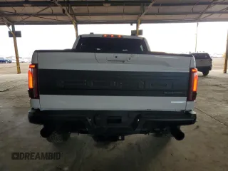 2024 Ford F-150 Raptor with VIN 1FTFW1RG2RFA80359, listed as a Copart auction lot 43185305 with 18,758 mi miles and Salvage Title. Bid and sale history available at DreamBid. Image 6.