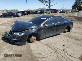 2019 Lincoln MKZ Reserve I with VIN 3LN6L5D98KR607589, listed as a Copart auction lot 54523325 with Not provided miles and Salvage title. Bid and sale history available at DreamBid. Image 1.