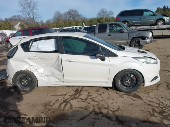 2016 Ford Fiesta ST with VIN 3FADP4GX9GM162598, listed as a IAAI auction lot 41446238 with 71,686 mi miles. Bid and sale history available at carsss.com. Image 13.
