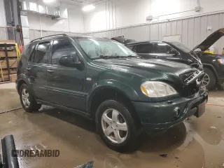 2000 Mercedes-Benz M-Class AMG with VIN 4JGAB74EXYA169182, listed as a Copart auction lot 83910164 with 0 mi miles and Clean Title. Bid and sale history available at carsss.com. Image 4.
