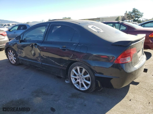 2008 Honda Civic Sdn Si with VIN 2HGFA555X8H712324, listed as a Copart auction lot 41826865 with 113,676 mi miles and Salvage Title. Bid and sale history available at carsss.com. Image 2.