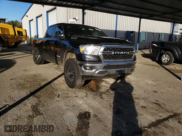2022 Ram 1500 Big Horn z VIN 1C6SRFMT1NN327594, wystawiony jako Copart lot #41507315 z przebiegiem 52 343 mil mil oraz Szkoda całkowita • Salvage title. Historia ofert i sprzedaży dostępna na DreamBid. Obrazek 10.