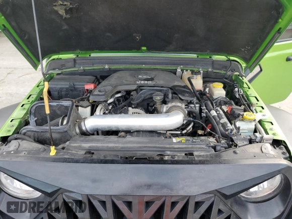 2019 Jeep Wrangler Unlimited Sport with VIN 1C4HJXDG4KW508021, listed as a Copart auction lot 43949845 with 107,464 mi miles and Salvage title. Bid and sale history available at DreamBid. Image 13.