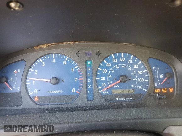 2001 Toyota Sienna LE z VIN 4T3ZF13C01U340313, wystawiony jako Copart lot #57176485 z przebiegiem 137 449 mil mil oraz Szkoda całkowita • Salvage title. Historia ofert i sprzedaży dostępna na DreamBid. Obrazek 9.