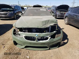 2015 BMW M4 with VIN WBS3R9C56FK333498, listed as a Copart auction lot 72363514 with 11,065 mi miles and Salvage Title. Bid and sale history available at carsss.com. Image 5.
