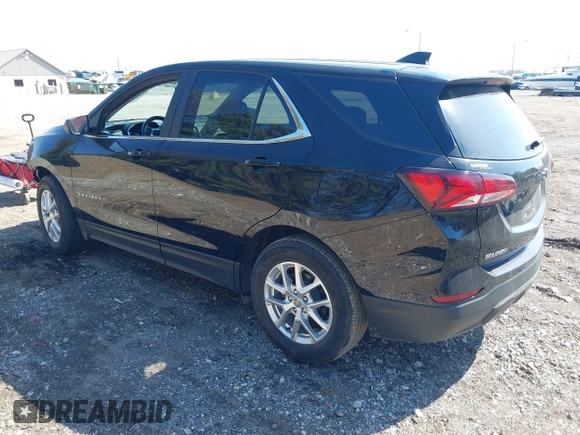 2022 Chevrolet Equinox LT with VIN 3GNAXKEV7NL245797, listed as a IAAI auction lot 41776901 with 18,055 mi miles. Bid and sale history available at carsss.com. Image 3.