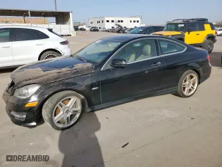 2012 Mercedes-Benz C-Class C 250 with VIN WDDGJ4HB5CF932422, listed as a Copart auction lot 49472485 with 69,914 mi miles and Clean Title. Bid and sale history available at carsss.com. Image 1.