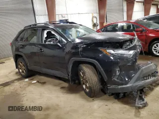 2023 Toyota RAV4 Hybrid XLE with VIN 2T3UWRFV2PW173709, listed as a Copart auction lot 44143205 with 23,050 mi miles and Salvage Title. Bid and sale history available at carsss.com. Image 4.