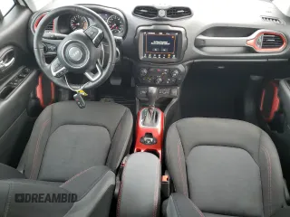 2021 Jeep Renegade Trailhawk z VIN ZACNJDC19MPM30234, wystawiony jako Copart lot #66167334 z przebiegiem 46 075 mil mil oraz Szkoda całkowita • Salvage title. Historia ofert i sprzedaży dostępna na DreamBid. Obrazek 8.