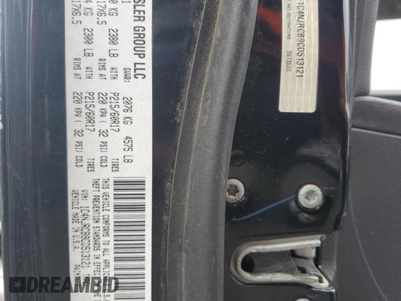 2012 Jeep Patriot Limited with VIN 1C4NJRCB9CD513121, listed as a Copart auction lot 53249145 with 159,674 mi miles and Clean Title. Bid and sale history available at carsss.com. Image 13.