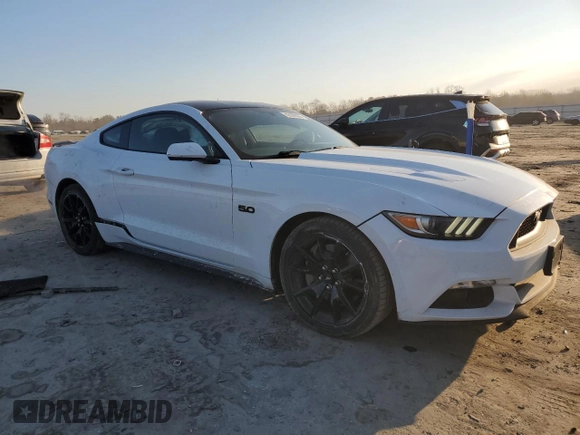 2017 Ford Mustang GT with VIN 1FA6P8CF6H5254062, listed as a Copart auction lot 42668835 with 88,655 mi miles and Salvage title. Bid and sale history available at DreamBid. Image 4.
