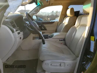 2017 Lexus LX with VIN JTJHY7AXXH4233059, listed as a Copart auction lot 36960094 with 69,214 mi miles and Salvage Title. Bid and sale history available at carsss.com. Image 7.