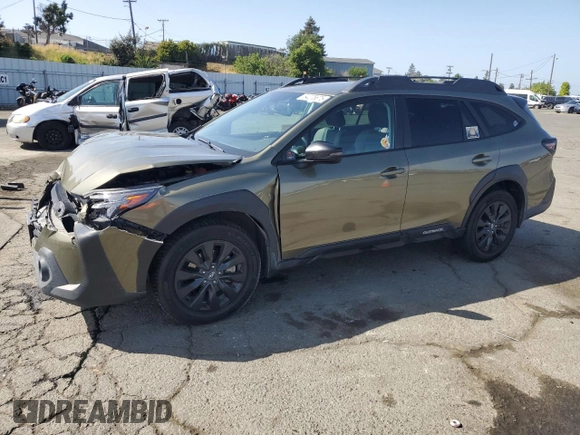2023 Subaru Outback Onyx with VIN 4S4BTAJC5P3103613, listed as a Copart auction lot 54275675 with 50,500 mi miles and Salvage title. Bid and sale history available at DreamBid. Image 1.
