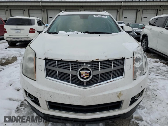2011 Cadillac SRX Premium Collection with VIN 3GYFNCEY6BS536324, listed as a Copart auction lot 45855275 with 185,441 mi miles and Salvage Title. Bid and sale history available at carsss.com. Image 5.