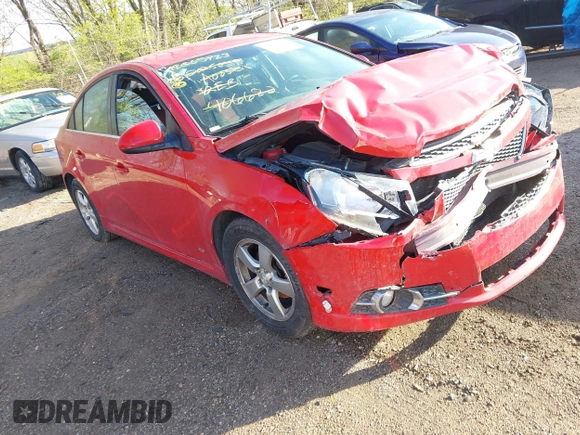 2012 Chevrolet Cruze 1LT with VIN 1G1PF5SC1C7406682, listed as a IAAI auction lot 42005723 with 230,802 mi miles and . Bid and sale history available at DreamBid. Image 1.