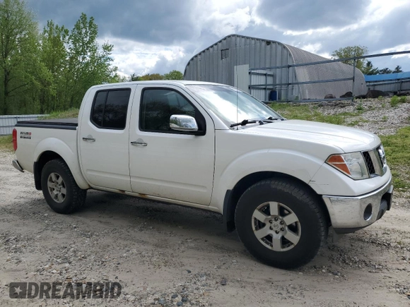 2005 Nissan Frontier LE with VIN 1N6AD07W55C464939, listed as a Copart auction lot 56985635 with 123,622 mi miles and Clean title. Bid and sale history available at DreamBid. Image 4.