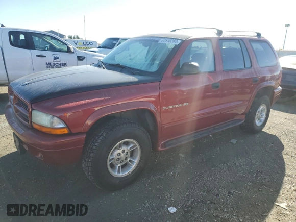 2001 Dodge Durango z VIN 1B4HS28Z61F579891, wystawiony jako Copart lot #80510284 z przebiegiem 186 180 mil mil oraz Czysty tytuł • Clean title. Historia ofert i sprzedaży dostępna na DreamBid. Obrazek 1.
