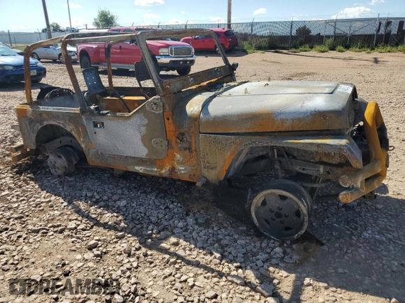 1992 Jeep Wrangler z VIN 2J4FY19P5NJ502467, wystawiony jako Copart lot #77054933 z przebiegiem Nie podano mil oraz Czysty tytuł • Clean title. Historia ofert i sprzedaży dostępna na DreamBid. Obrazek 4.