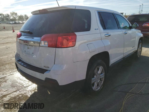 2014 GMC Terrain SLE with VIN 2GKFLVEK4E6110920, listed as a Copart auction lot 73826064 with 155,879 mi miles and Salvage Title. Bid and sale history available at carsss.com. Image 3.