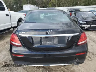 2018 Mercedes-Benz E-Class E 300 with VIN WDDZF4JBXJA317301, listed as a Copart auction lot 49132995 with 0 mi miles and Salvage Title. Bid and sale history available at carsss.com. Image 6.