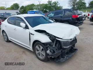 2015 Kia Optima with VIN KNAGM4AD5F5085941, listed as a IAAI auction lot 42504271 with 96,363 mi miles and . Bid and sale history available at DreamBid. Image 1.